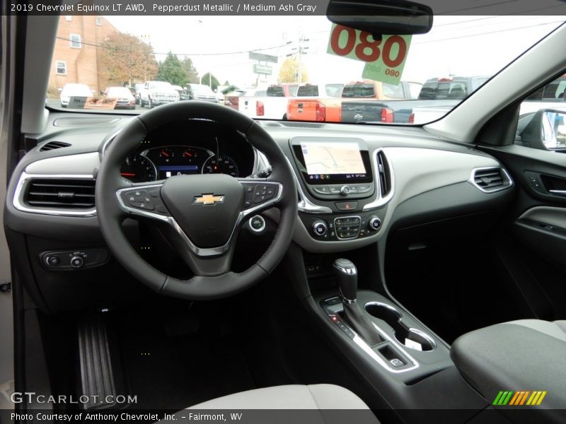 Pepperdust Metallic / Medium Ash Gray 2019 Chevrolet Equinox LT AWD