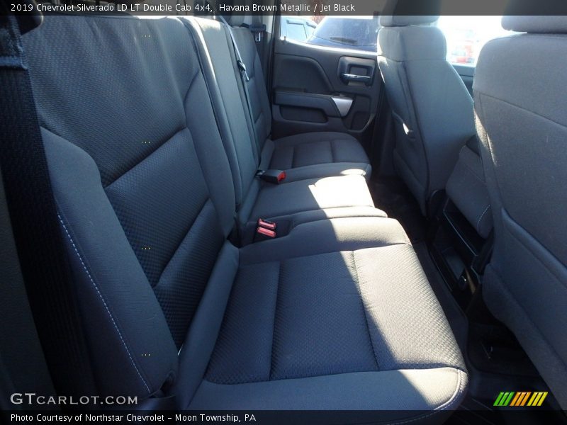 Havana Brown Metallic / Jet Black 2019 Chevrolet Silverado LD LT Double Cab 4x4