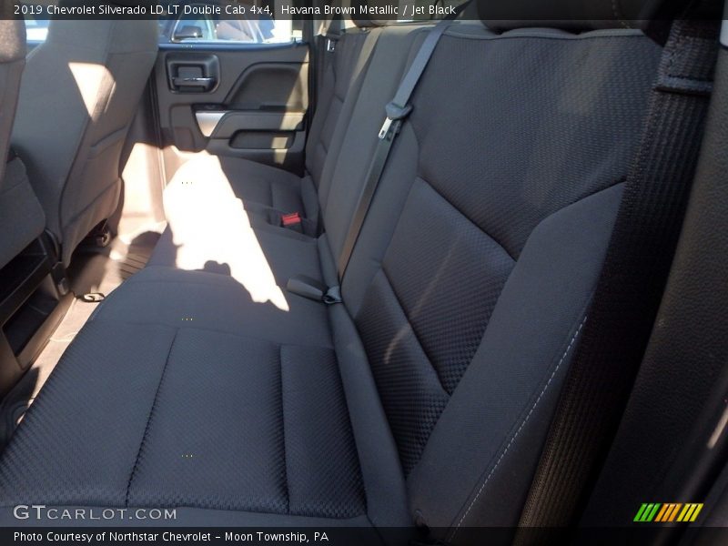 Havana Brown Metallic / Jet Black 2019 Chevrolet Silverado LD LT Double Cab 4x4