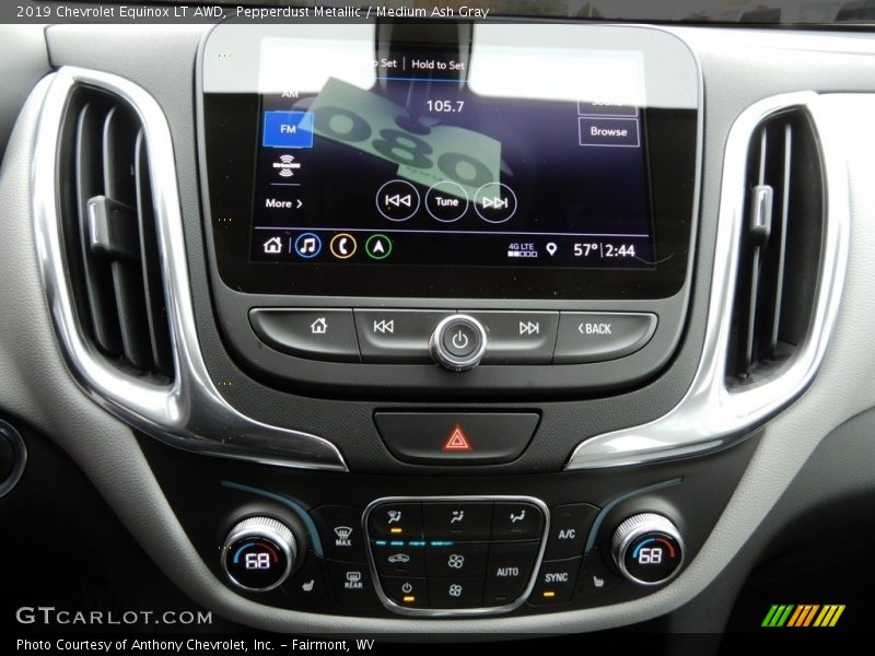 Pepperdust Metallic / Medium Ash Gray 2019 Chevrolet Equinox LT AWD