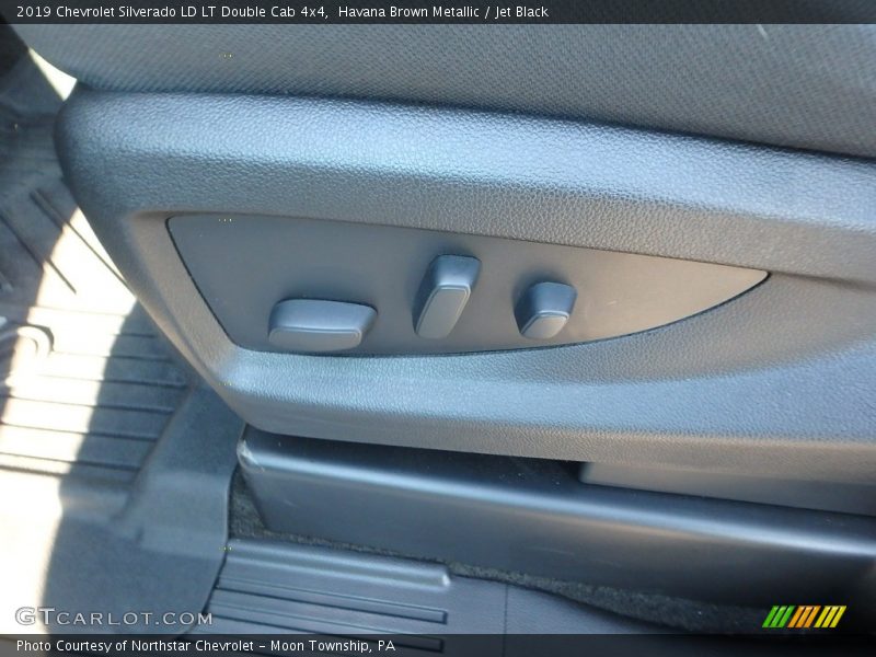 Havana Brown Metallic / Jet Black 2019 Chevrolet Silverado LD LT Double Cab 4x4
