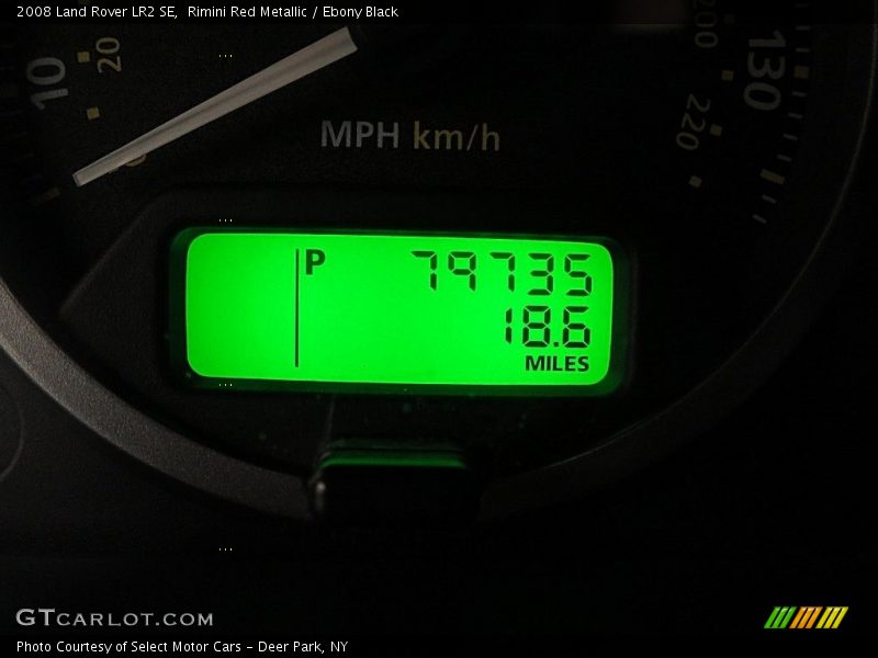 Rimini Red Metallic / Ebony Black 2008 Land Rover LR2 SE