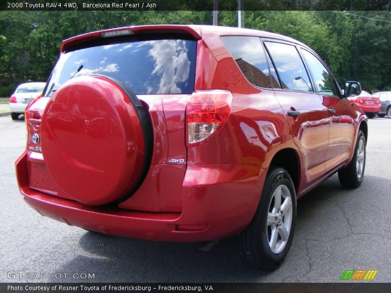 Barcelona Red Pearl / Ash 2008 Toyota RAV4 4WD