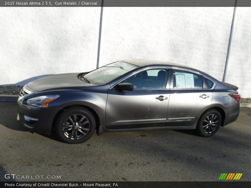 Gun Metallic / Charcoal 2015 Nissan Altima 2.5 S