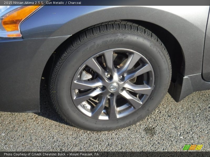 Gun Metallic / Charcoal 2015 Nissan Altima 2.5 S