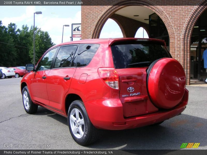 Barcelona Red Pearl / Ash 2008 Toyota RAV4 4WD