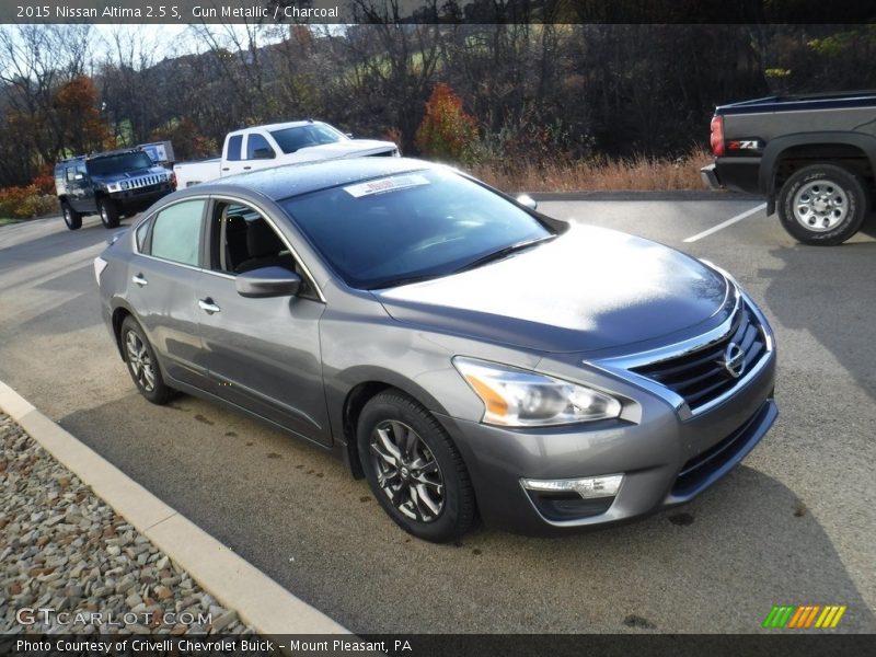 Gun Metallic / Charcoal 2015 Nissan Altima 2.5 S