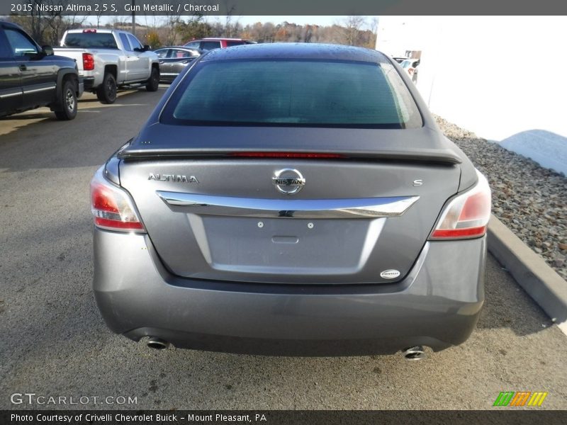 Gun Metallic / Charcoal 2015 Nissan Altima 2.5 S