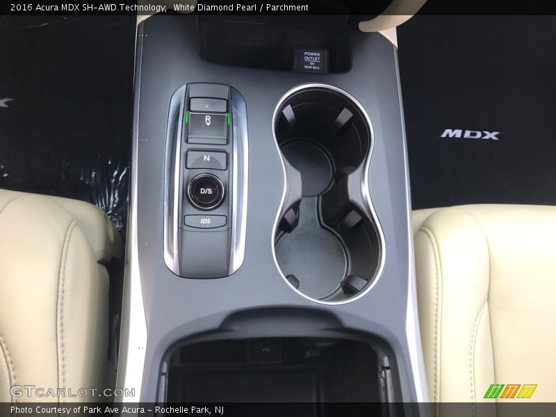White Diamond Pearl / Parchment 2016 Acura MDX SH-AWD Technology