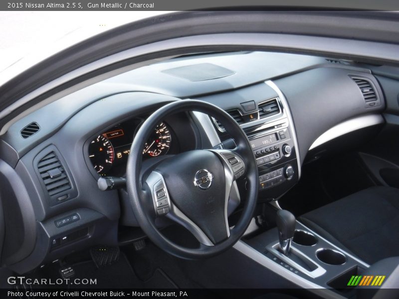 Gun Metallic / Charcoal 2015 Nissan Altima 2.5 S