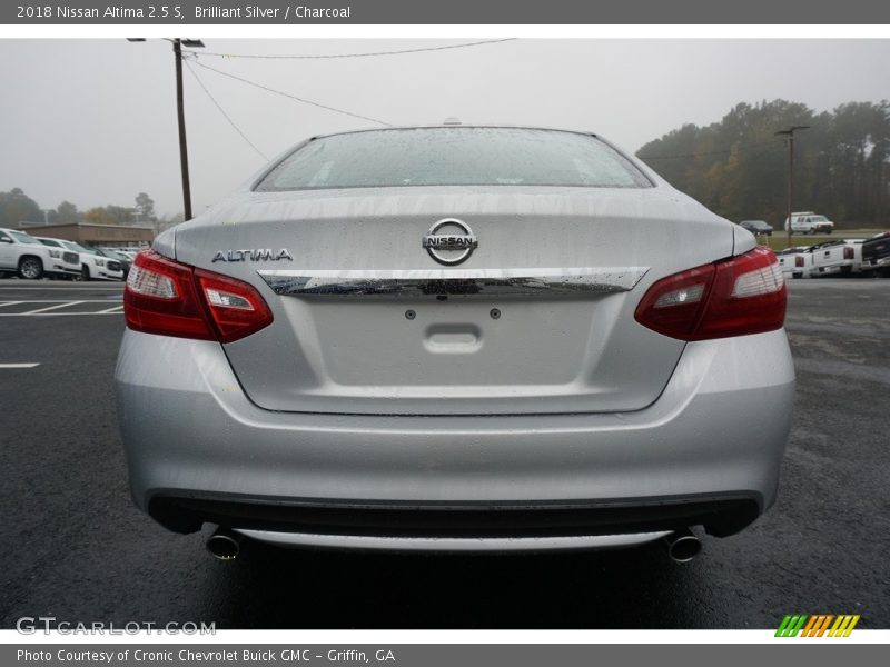 Brilliant Silver / Charcoal 2018 Nissan Altima 2.5 S