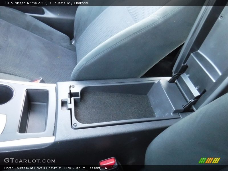 Gun Metallic / Charcoal 2015 Nissan Altima 2.5 S
