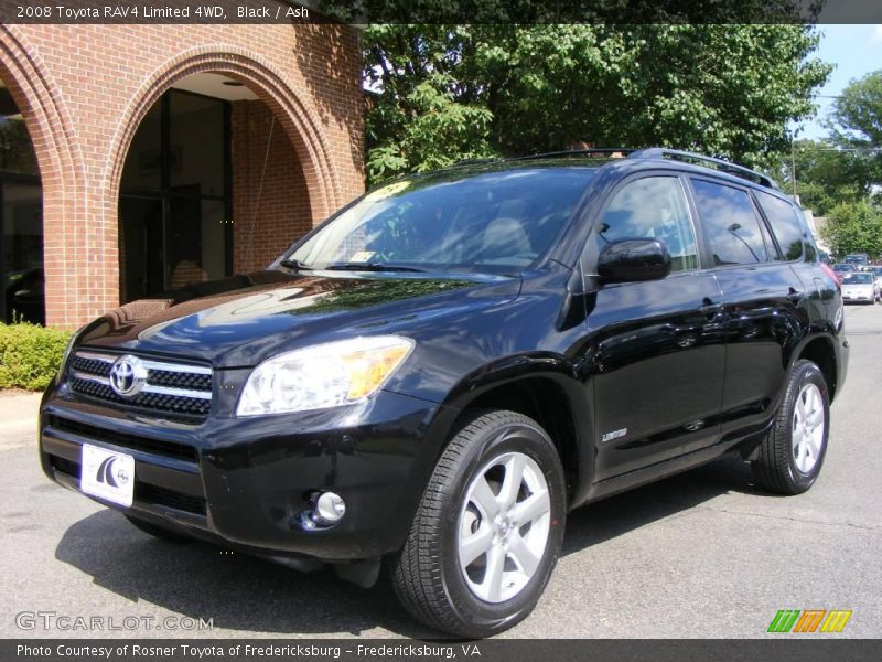 Black / Ash 2008 Toyota RAV4 Limited 4WD