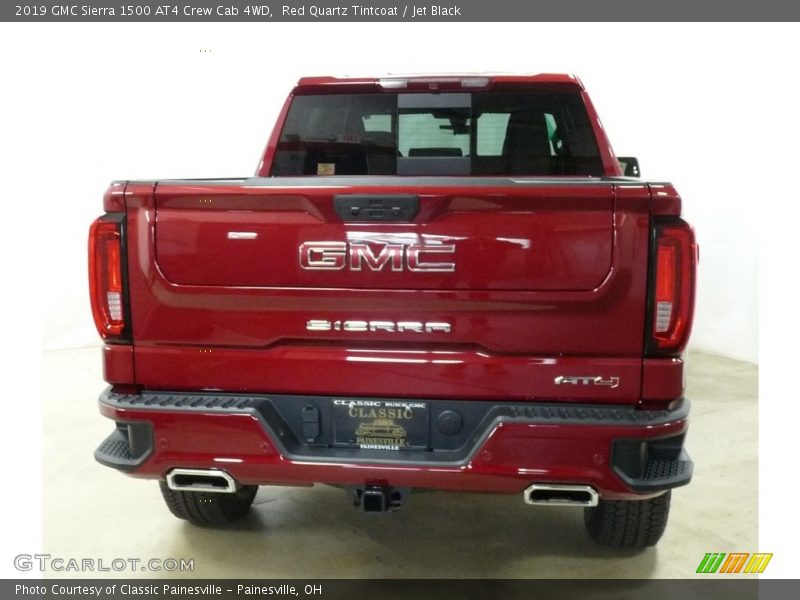 Red Quartz Tintcoat / Jet Black 2019 GMC Sierra 1500 AT4 Crew Cab 4WD