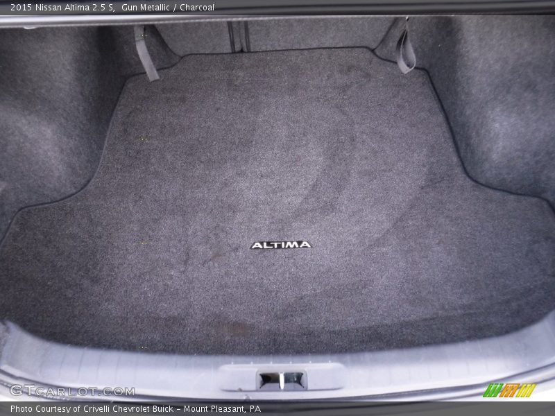 Gun Metallic / Charcoal 2015 Nissan Altima 2.5 S