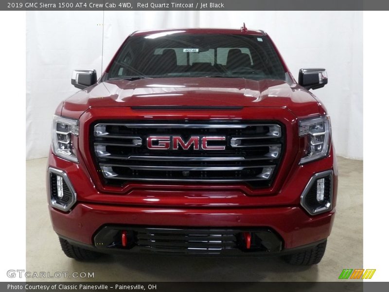 Red Quartz Tintcoat / Jet Black 2019 GMC Sierra 1500 AT4 Crew Cab 4WD