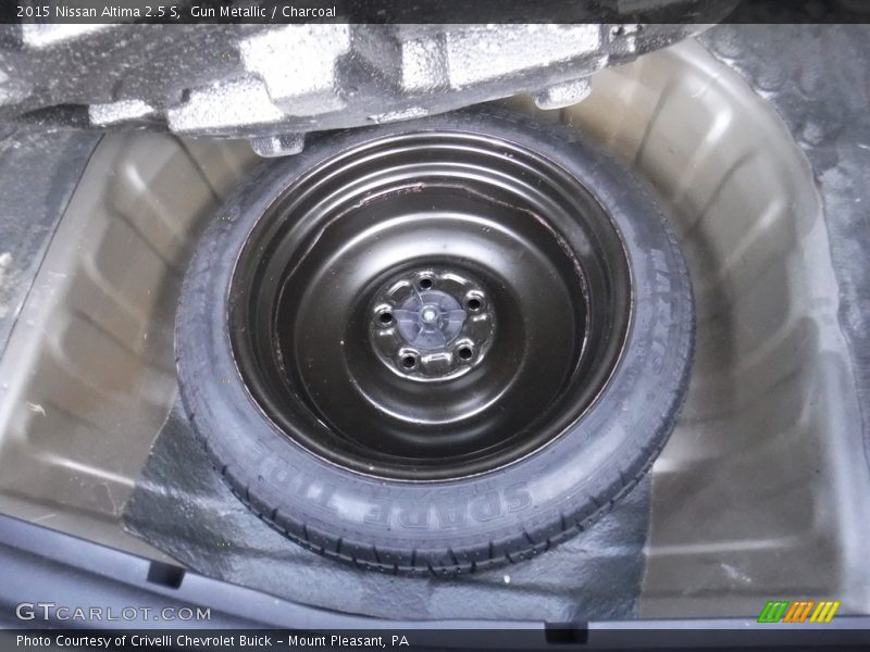 Gun Metallic / Charcoal 2015 Nissan Altima 2.5 S