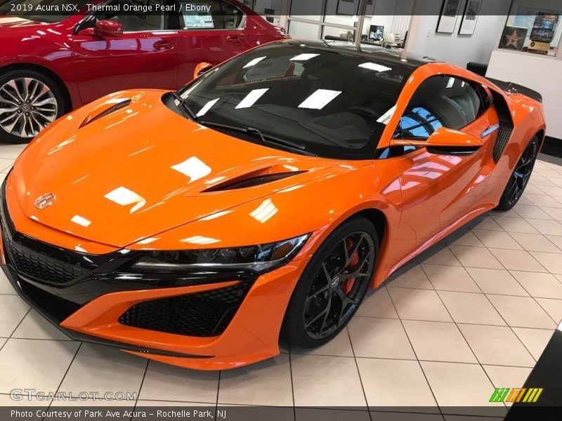  2019 NSX  Thermal Orange Pearl