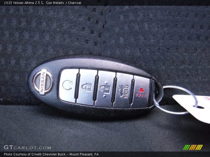 Gun Metallic / Charcoal 2015 Nissan Altima 2.5 S