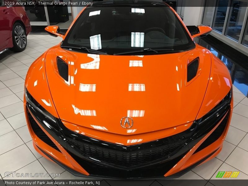 Thermal Orange Pearl / Ebony 2019 Acura NSX