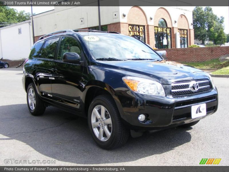 Black / Ash 2008 Toyota RAV4 Limited 4WD