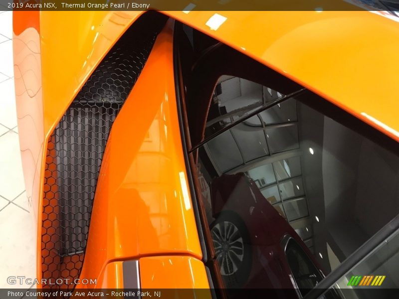 Thermal Orange Pearl / Ebony 2019 Acura NSX