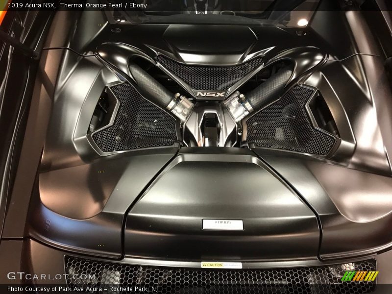  2019 NSX  Engine - 3.5 Liter Twin-Turbocharged DOHC 24-Valve VTC V6 Gasoline/Electric Hybrid
