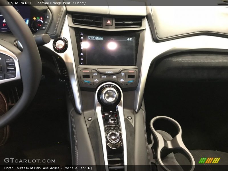 Controls of 2019 NSX 