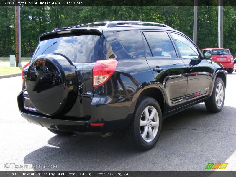 Black / Ash 2008 Toyota RAV4 Limited 4WD