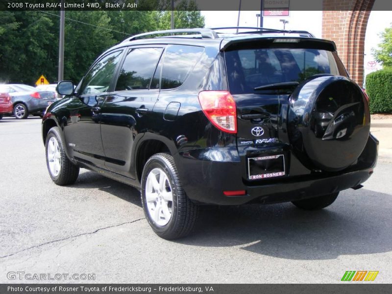 Black / Ash 2008 Toyota RAV4 Limited 4WD