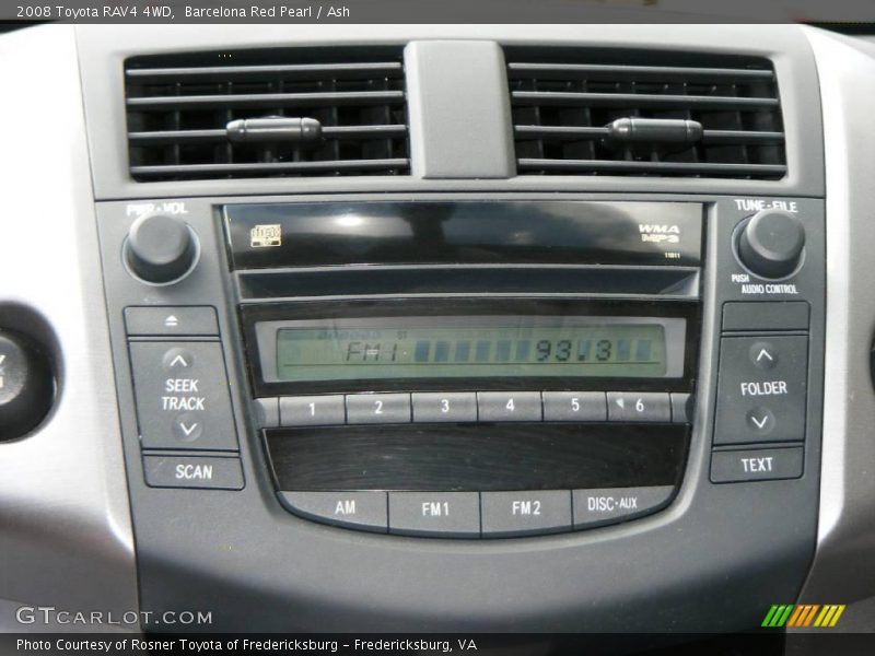 Barcelona Red Pearl / Ash 2008 Toyota RAV4 4WD