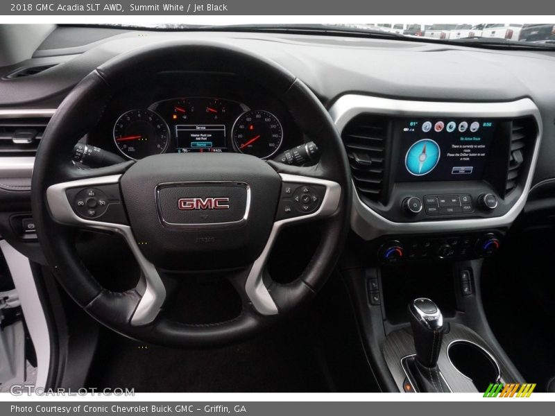 Summit White / Jet Black 2018 GMC Acadia SLT AWD