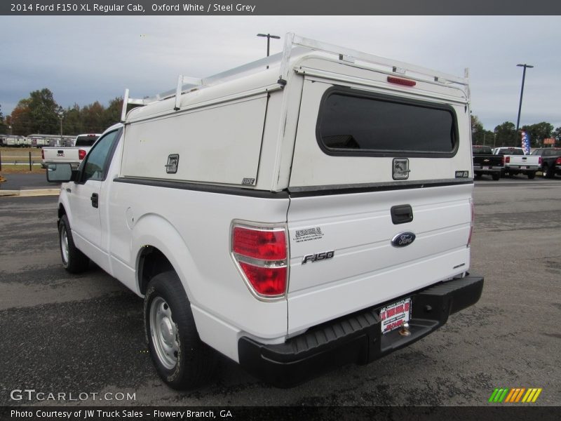 Oxford White / Steel Grey 2014 Ford F150 XL Regular Cab