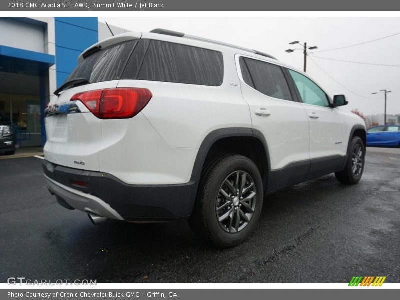 Summit White / Jet Black 2018 GMC Acadia SLT AWD