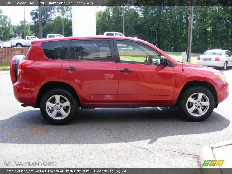 Barcelona Red Pearl / Ash 2008 Toyota RAV4 4WD