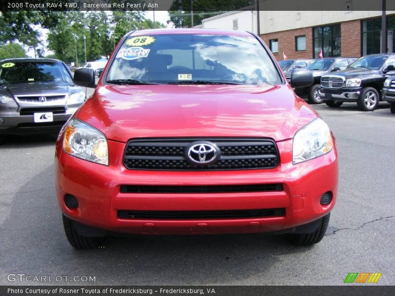 Barcelona Red Pearl / Ash 2008 Toyota RAV4 4WD