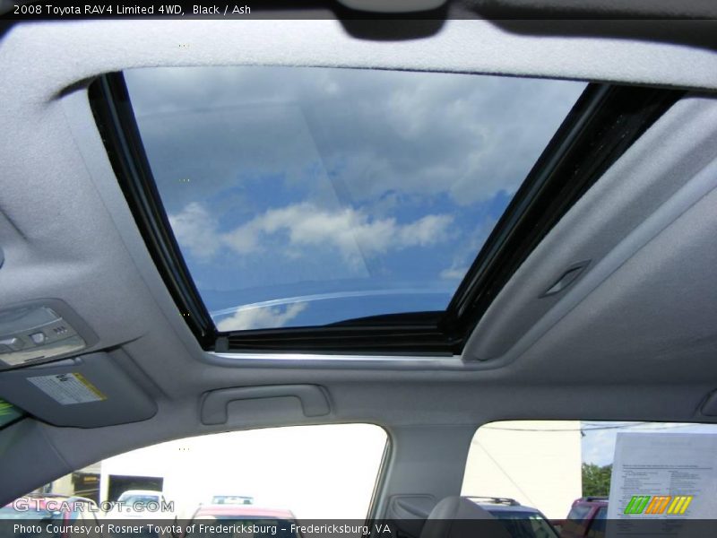 Black / Ash 2008 Toyota RAV4 Limited 4WD