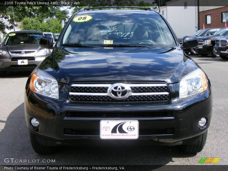 Black / Ash 2008 Toyota RAV4 Limited 4WD