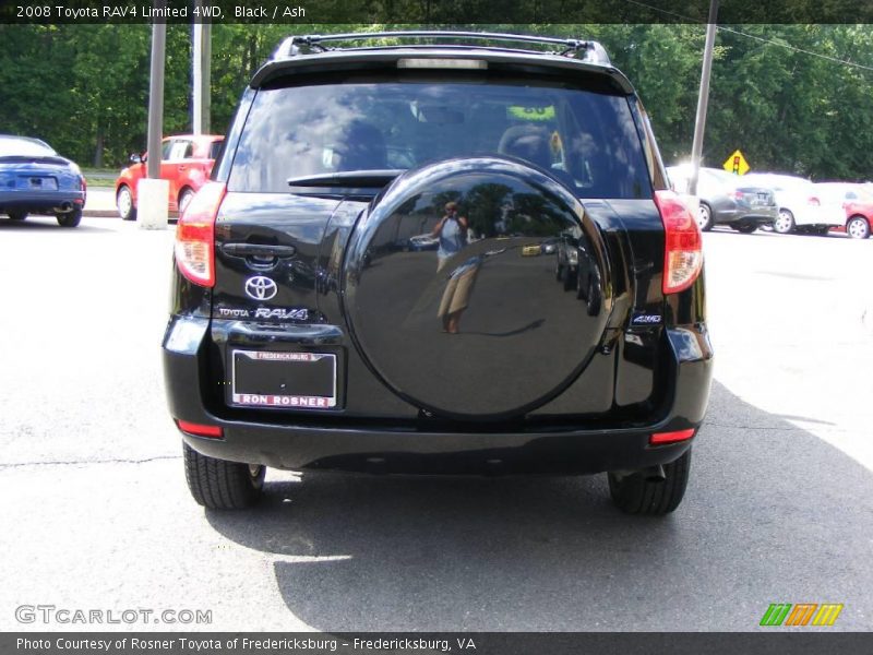 Black / Ash 2008 Toyota RAV4 Limited 4WD