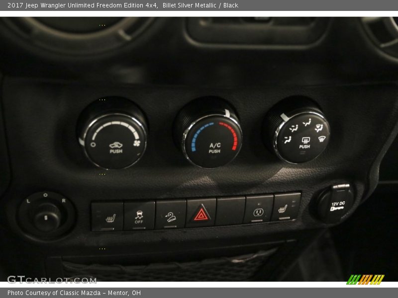 Billet Silver Metallic / Black 2017 Jeep Wrangler Unlimited Freedom Edition 4x4