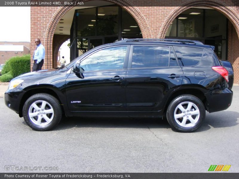 Black / Ash 2008 Toyota RAV4 Limited 4WD