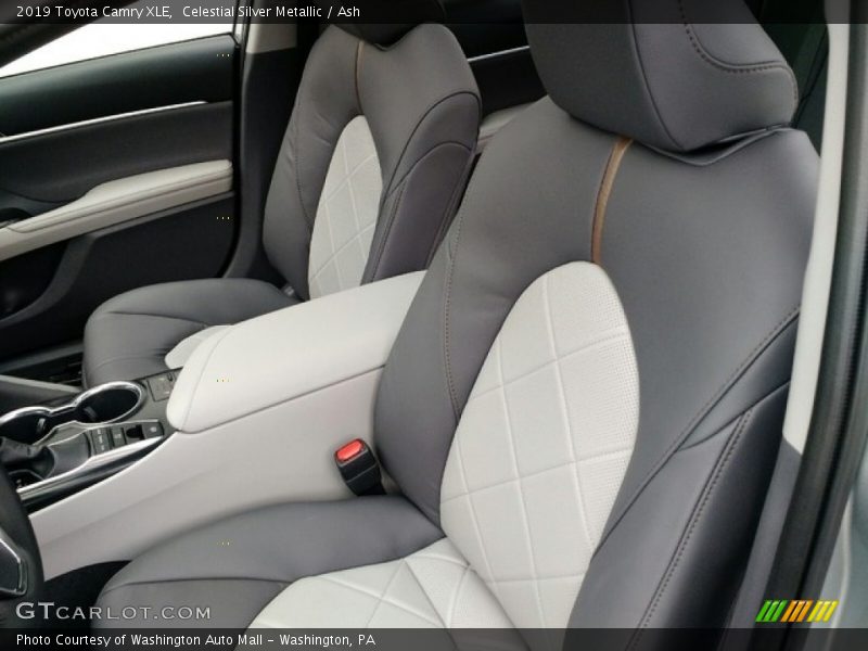 Front Seat of 2019 Camry XLE