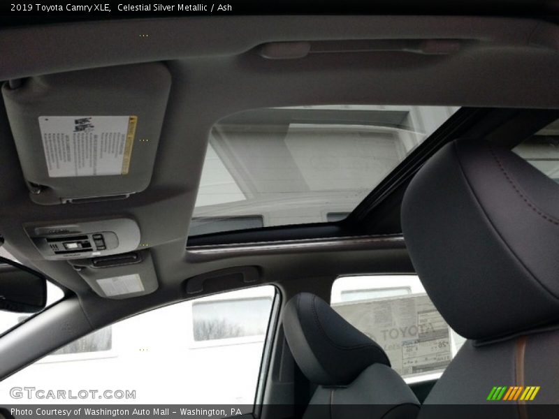 Celestial Silver Metallic / Ash 2019 Toyota Camry XLE