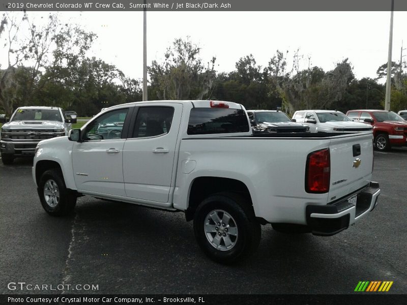 Summit White / Jet Black/Dark Ash 2019 Chevrolet Colorado WT Crew Cab