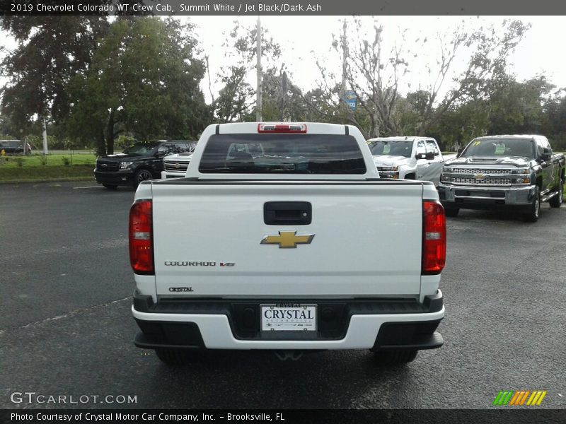Summit White / Jet Black/Dark Ash 2019 Chevrolet Colorado WT Crew Cab