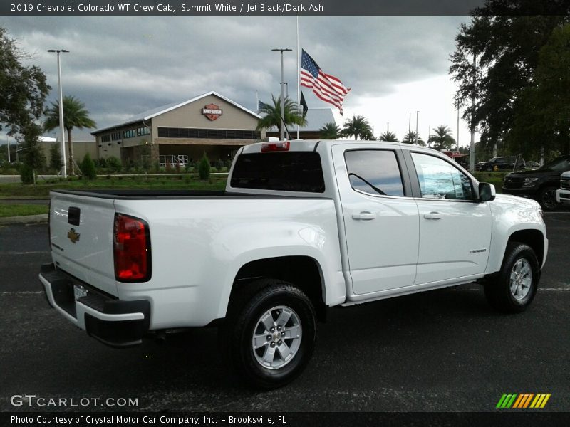 Summit White / Jet Black/Dark Ash 2019 Chevrolet Colorado WT Crew Cab