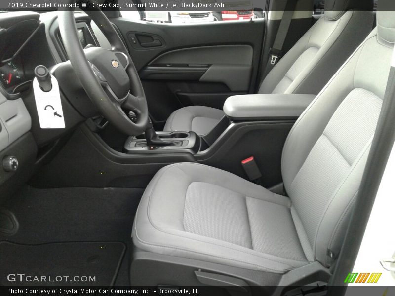 Summit White / Jet Black/Dark Ash 2019 Chevrolet Colorado WT Crew Cab