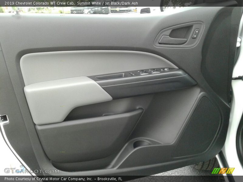 Summit White / Jet Black/Dark Ash 2019 Chevrolet Colorado WT Crew Cab