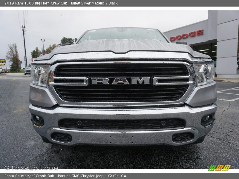 Billett Silver Metallic / Black 2019 Ram 1500 Big Horn Crew Cab