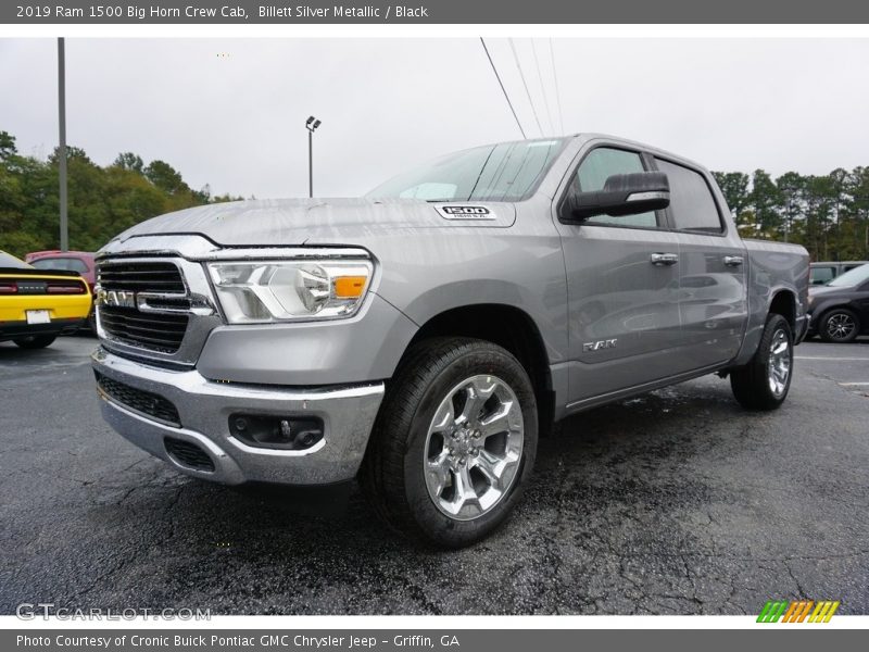 Billett Silver Metallic / Black 2019 Ram 1500 Big Horn Crew Cab